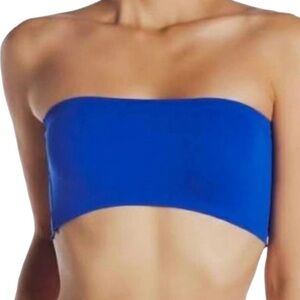 Free People Intimates Women's Nina Neo Bandeau Blue Flame Size S
